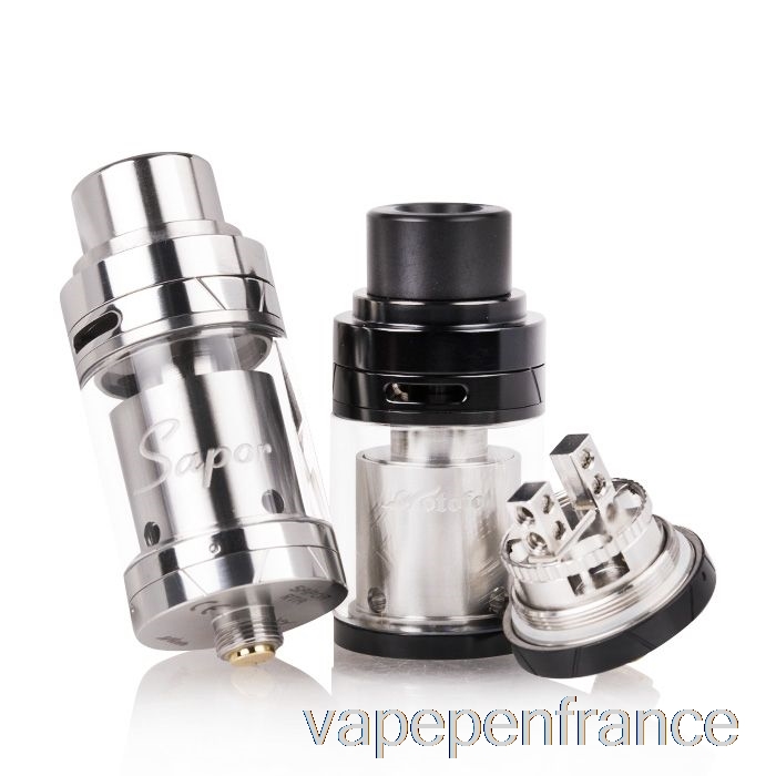 Sapor Rta Par Wotofo - édition 22 Mm/25 Mm à Deux Colonnes 22 Mm - Stylo Vape En Acier Inoxydable